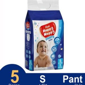 Fresh_Happy_Nappy_Pant_System_Baby_Diape-S Size 5pcs